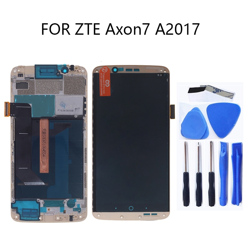 Zte A2017 A2017U A2017G Axon7 LCD   ÷..
